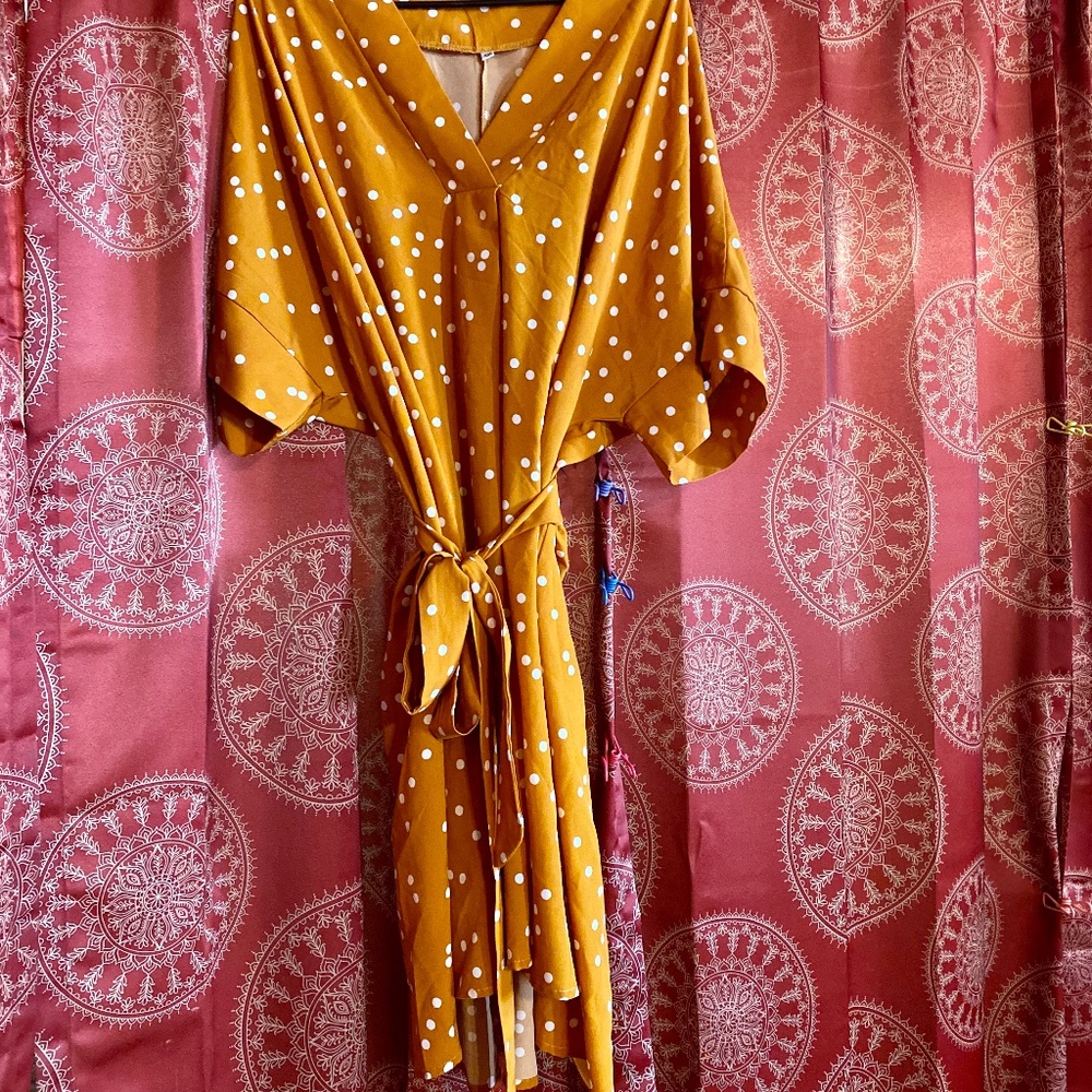 Mustard Dress